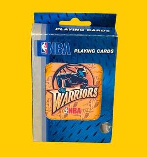 Nba golden state deck of cards vintage